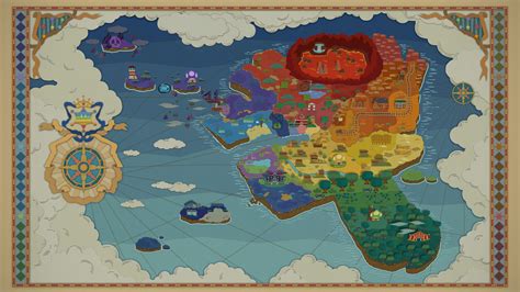 Image result for Paper Mario Color Splash World Map