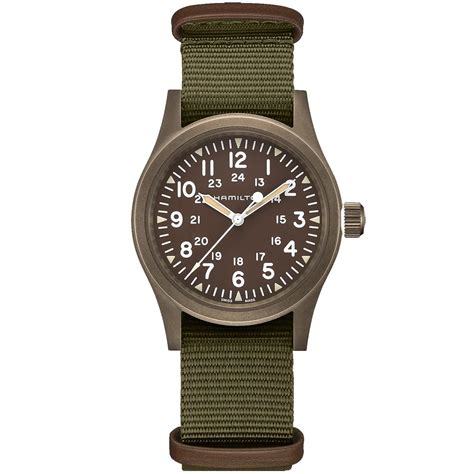 Hamilton Watch Khaki Field Mechanical | Swiss Made | 38mm Stainless ...