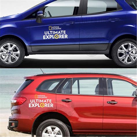 CarMetics National Geographic Ultimate Explorer car Sticker Exterior ...
