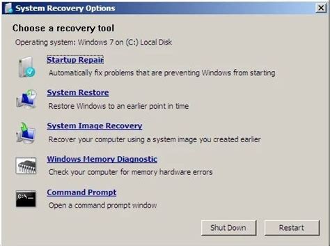 Image result for Factory Reset Windows 7