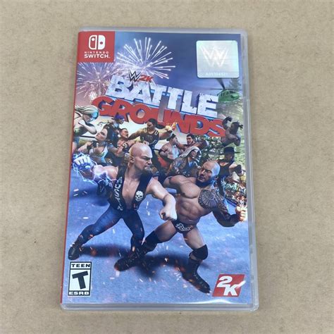 K082 処分品 品 任天堂 Switch WWE 2K BATTLEGROUNDS WWE 2K バトルグラウンド 海外版(ニンテンドー ...