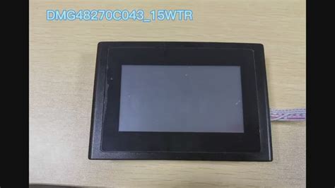 DWIN 4.3 Inch With Shell 480x272 RS232/RS485 HMI LCD Display Resistive ...
