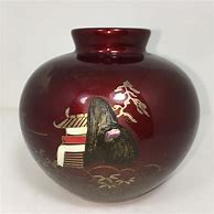 Image result for Burgundy Glass Vase