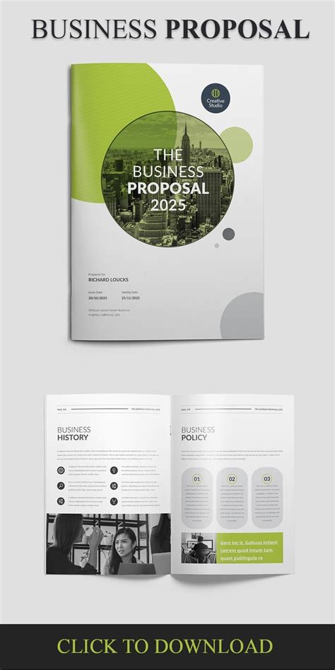 Business Proposal Template 的图像结果