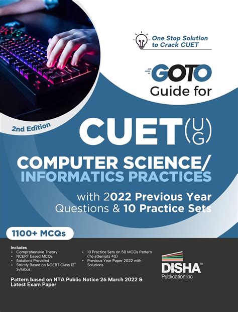Buy Disha Go To Guide for CUET (UG) Computer Science/ Informatics ...