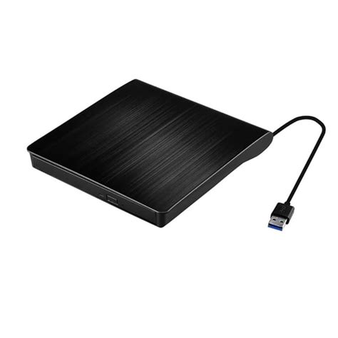External CD DVD Drive, USB 3.0 Portable Slim CD DVD Drive Player Burner ...