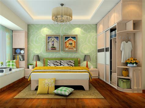 8平米卧室榻榻米床设计-房天下装修效果图