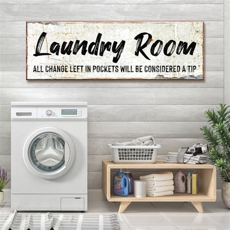 Laundry Sign Custom | Laundry Art Funny | Personalized Laundry Room ...