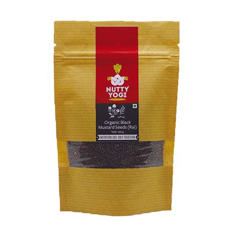 Buy Buy Black Mustard Seeds Online Online - Nutty Yogi