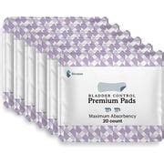 Buy Because Premium Incontinence Pads for Women - Discreet ...
