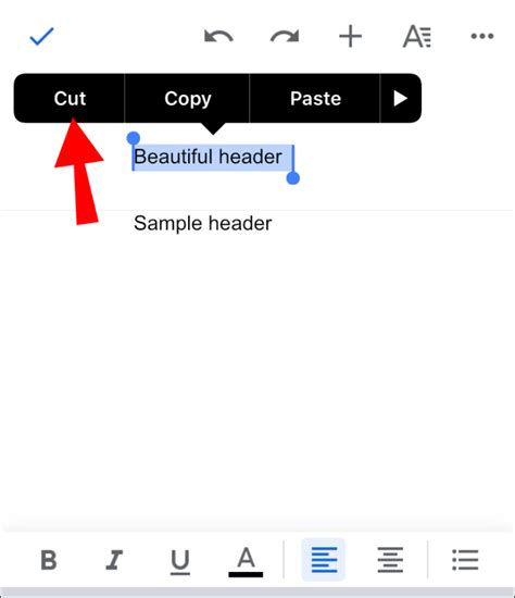 How to Delete a Header in Google Docs 的图像结果