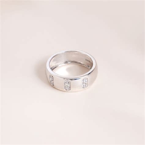 Love Column Men's Band- 925 Silver – PALMONAS