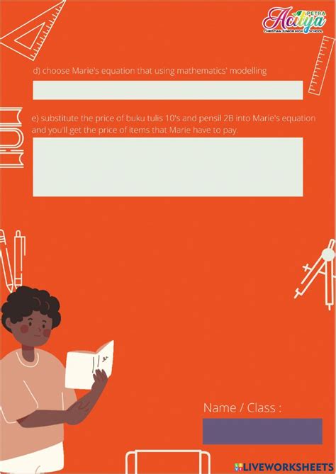 Image result for Simultaneous Graphical Method Worksheets PDF