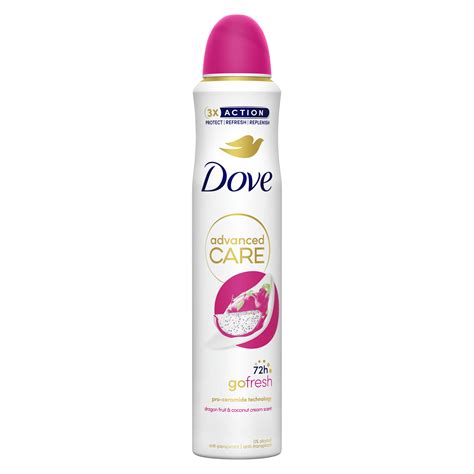 Dove Dragon Fruit & Coconut Deodorant Spray – 72H Care | Dove