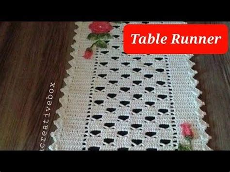 Image result for Tutorial Crochet Table Runner