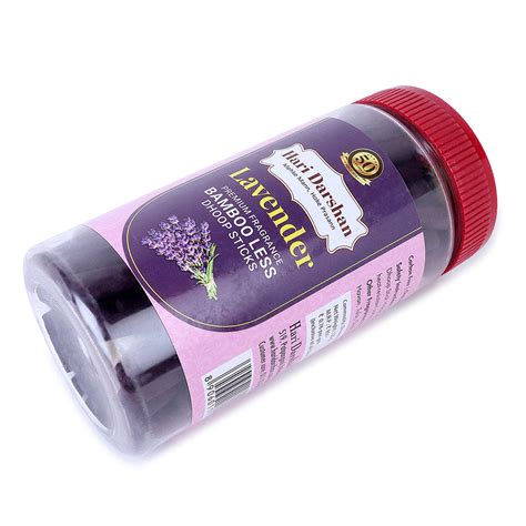 Lavender Dry Dhoop Sticks -Bambooless Incense Sticks – Hari Darshan