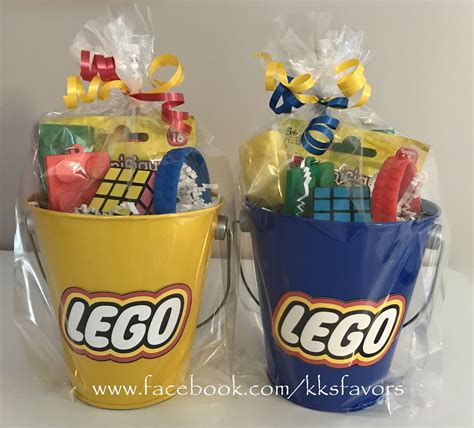 Lego Favor Pails by KK's Favors | Lego party favors, Awesome party ...