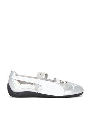 Silver Ballet Flats | FWRD