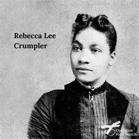 Dr. Rebecca Lee Crumpler is the first African American woman to earn a ...