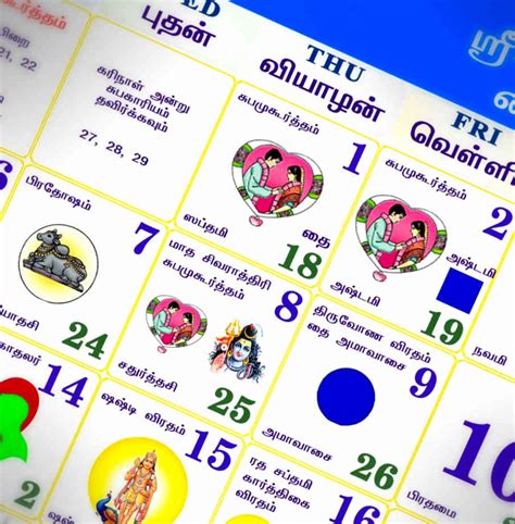 Check Your Calendar: The Thamil Calendar - www.thamilmanram.com