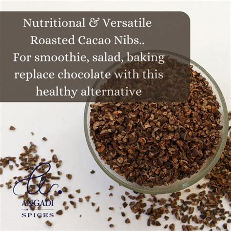 Roasted Cacao Nibs - Nutritional and Versatile – Angadi of Spices