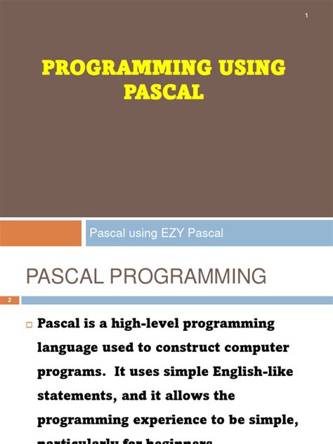 How to Install Pascal 的图像结果