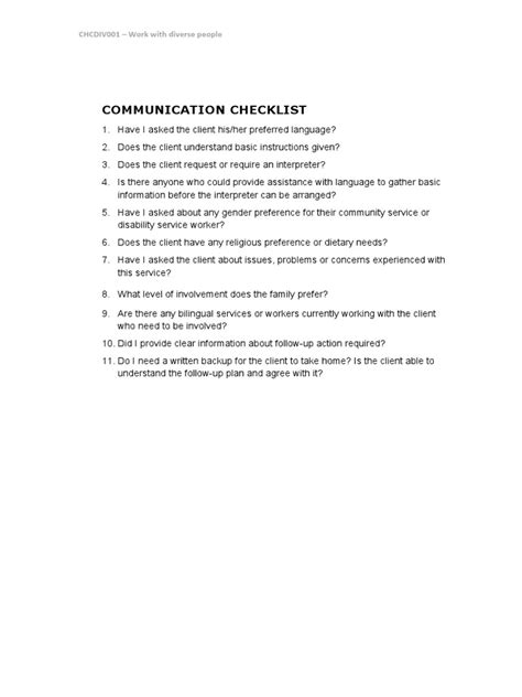 Image result for Communication Audit Checklist
