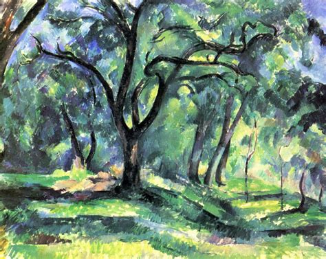 Forest (c.1890) by Paul Cezanne – Artchive