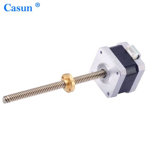 Image result for Threaded Rod Stepper Motor