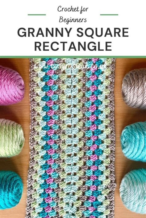 Image result for Rectangle Square Crochet Pattern