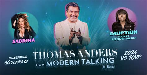 Thomas Anders USA 2024 Tour Ft. Sabrina Salerno & Precious Wilson in LA ...