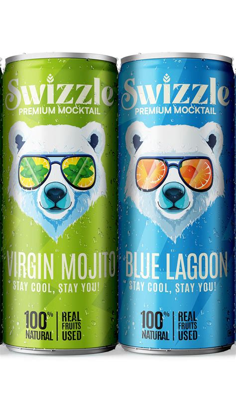 Classic Mocktail Combo - Virgin Mojito & Blue Mojito - Swizzle ...