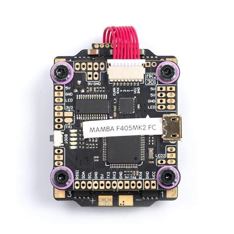 MAMBA F405 MK2 F40 4-6S FLIGHT CONTROLLER STACK – RC Mumbai