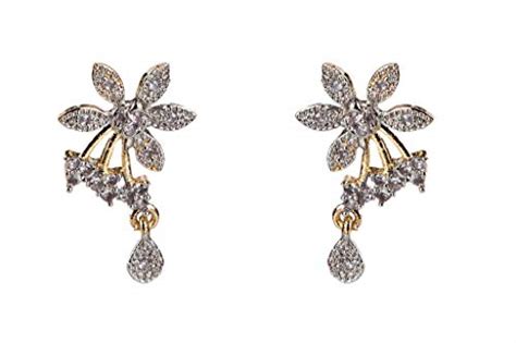 Buy ANJANI ENTERPRISE_Jewellery Women's Pride American Diamond Gold ...