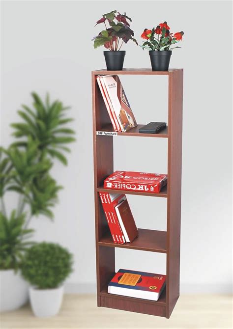 SBF Furniture Engineered Wood Bookshelf Storage Shelve for Books ...