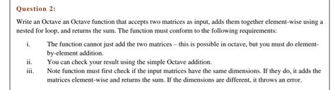 Image result for Octave Function Examples