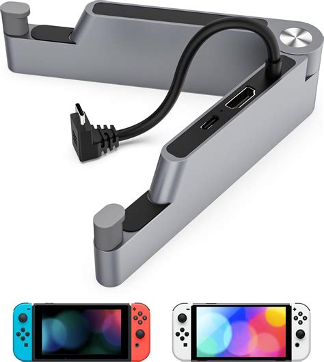 MoKo Switch Dock für Nintendo Switch/Switch OLED, Tragbare Switch ...
