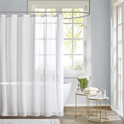 Sheer Shower Curtain | Foter