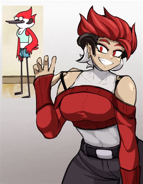 Regular Show Human Mordecai And Margaret