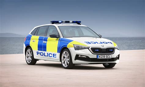 Skoda Scala Pressed into Service as Police Car in Britain - autoevolution