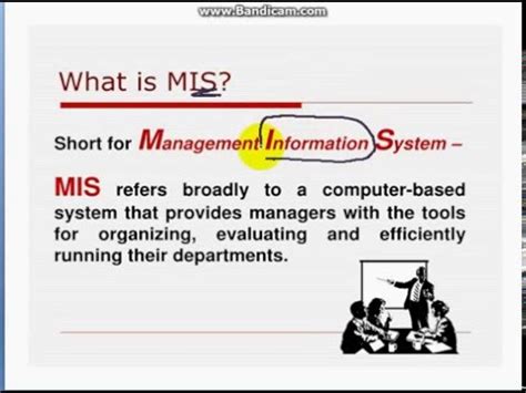 Management Information System MIS tutorial lecture Video Lecture ...
