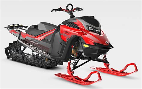 Front suspension of the 2027 Lynx Shredder RE snowmobile