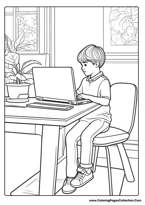 Image result for Computer Coloring Pages