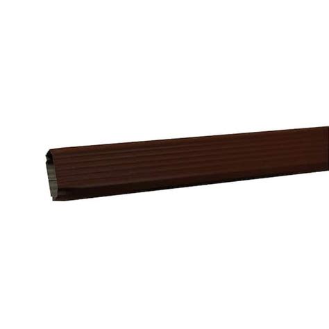 Buy 2 in. x 3 in. x 10 ft. Royal Brown Aluminum Downspout Online at ...