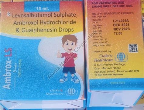 15ml Ambrox Ls Drops Manufacturer Exporter Supplier from Mumbai India