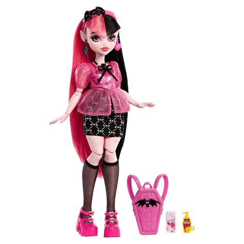2022 Mattel Monster High Draculaura Doll with Fashion Accessories ...