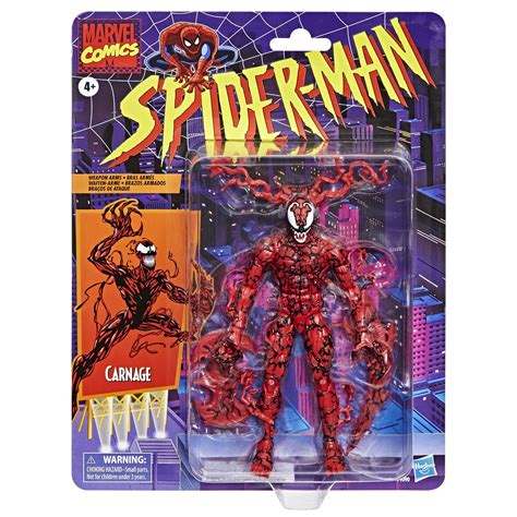 HASBRO MARVEL LEGENDS SERIES SPIDER-MAN CARNAGE - 15 CM | MMSANIME ...