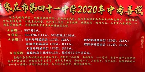 石家庄市教育考试院：2023年河北石家庄中考录取分数线已公布