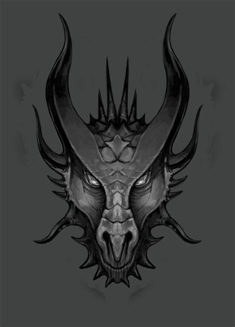 dragon drawing face