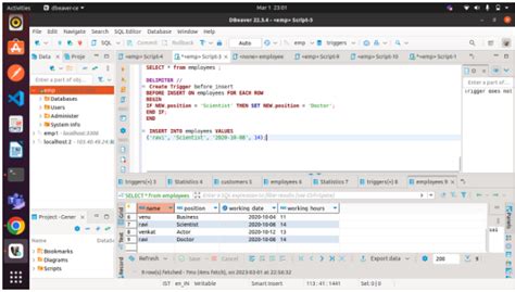 SQL*Plus Before Insert Trigger Examples 的图像结果